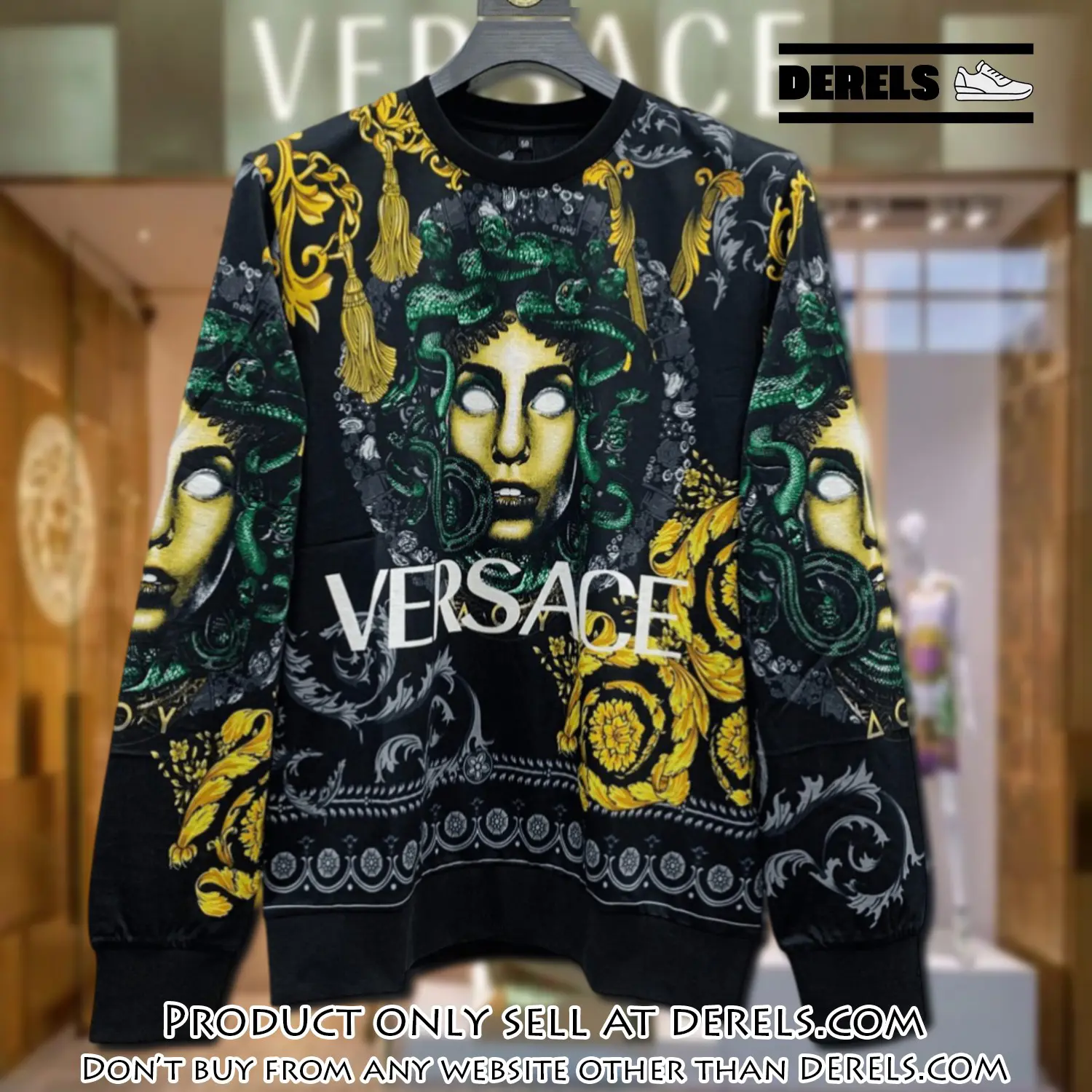Versace luxury ugly sweater for winter lzu1418 dr3003051